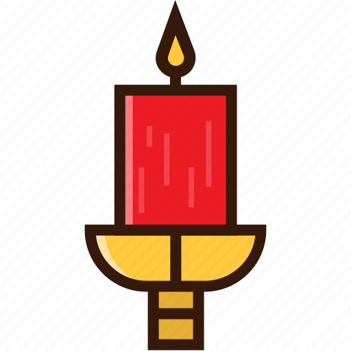 Candle, candle xmas, christmas icon, decoration, ornament icon - Download on Iconfinder