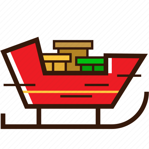 Cart, christmas icon, prize, santa cart, santa gift icon - Download on Iconfinder