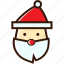christmas icon, claus, santa, santa hat 