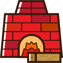 christmas icon, fire place with wood, fireplace, warm, xmas icon