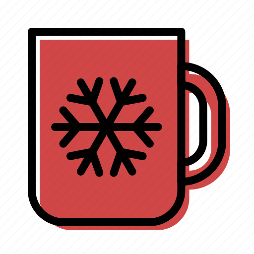 Christmas, holiday, mug, snowflake, xmas icon - Download on Iconfinder