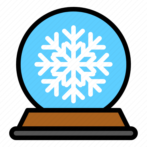 Decoration, snow globe, snowstorm, waterglobe, xmas icon - Download on Iconfinder