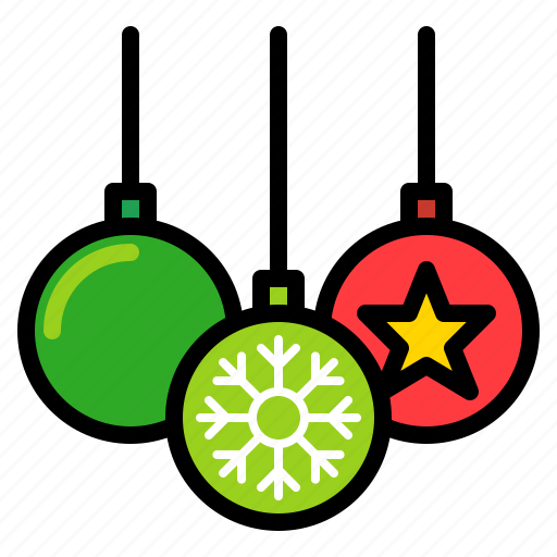 Ball, bauble, chirstmas ball, decoration, xmas icon - Download on Iconfinder