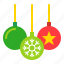 ball, bauble, chirstmas ball, christmas, decoration 