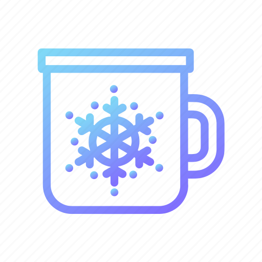 Christmas, coffee, cup, mug, snow, snowflake, winter icon - Download on Iconfinder