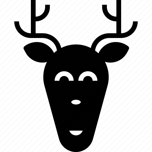 Animal, christmas, deer, reindeer, winter, xmas icon - Download on Iconfinder