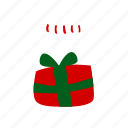 gift, sweater, cloth, cartoon, costume, box, christmas