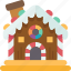 candy, house, sweet, confectionery, festive 