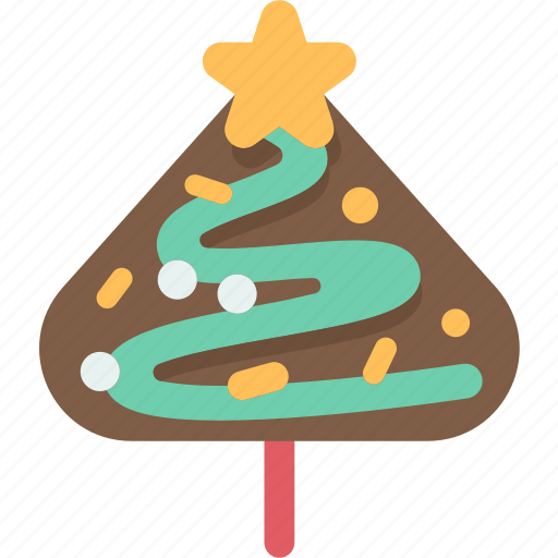 Christmas, tree, brownies, dessert, holiday icon - Download on Iconfinder
