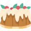 eggnog, cake, dessert, holiday, baked 