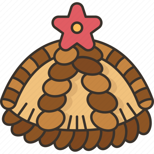 Christmas, pie, dessert, celebration, baked icon - Download on Iconfinder