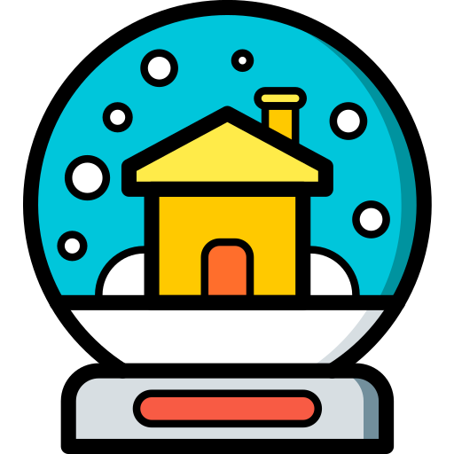 Christmas, globe, snow, xmas icon - Free download