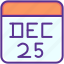 calendar, christmas, date, december, festival, celebration, holiday 