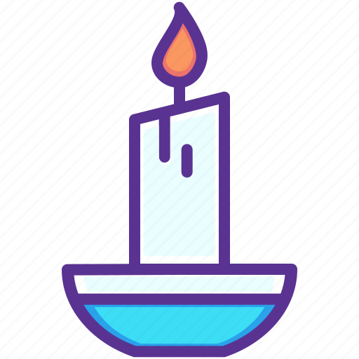 Candle, christmas, glow, light, new year, winter, hygge icon - Download on Iconfinder