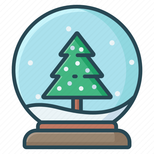 Ball, christmas, globe, snow, winter icon - Download on Iconfinder