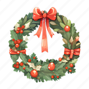 .png, christmas wreath, santa, graphics, design, decoration, ornaments