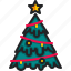 christmas, tree, winter, holiday, new year, decoration 