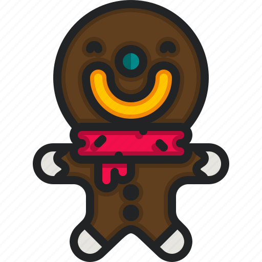 Gingerbread, christmas, cookie, holiday, xmas, celebration icon - Download on Iconfinder