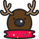 reindeer, christmas, deer, winter, xmas