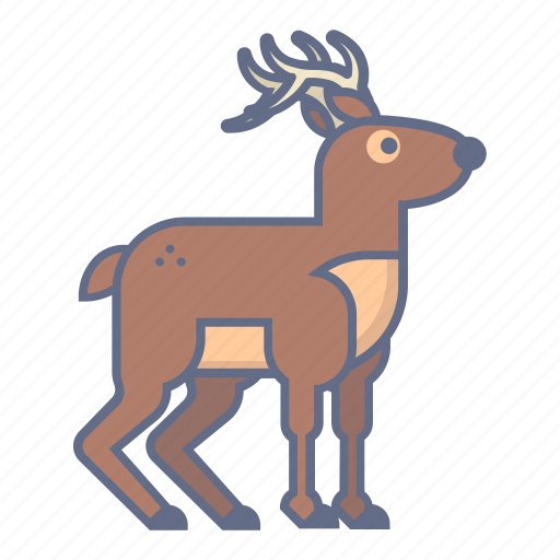 Animal, celebration, christmas, deer, xmas icon - Download on Iconfinder