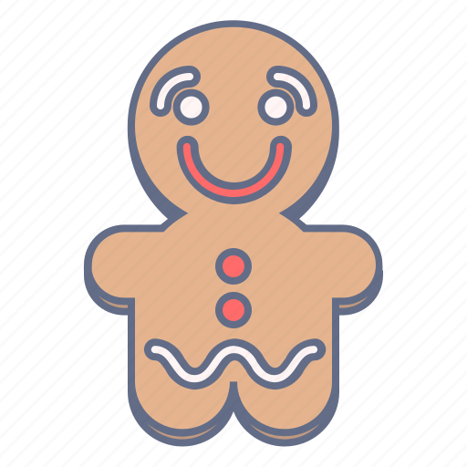 Christmas, cookie, food, gingerbread, man, xmas icon - Download on Iconfinder