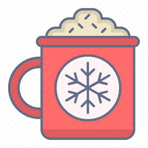 Celebration, christmas, cocoa, mug, snowflake, xmas icon - Download on Iconfinder
