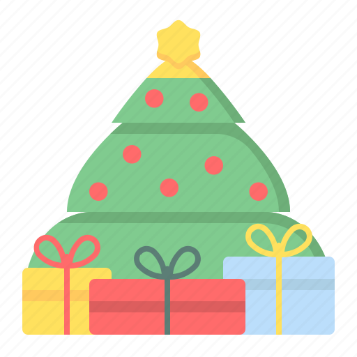 Celebration, christmas, decoration, holiday, present, tree, xmas icon - Download on Iconfinder