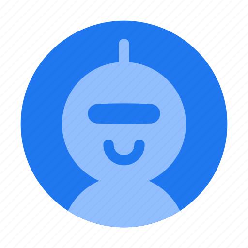 User, as, robot, free icon - Download on Iconfinder
