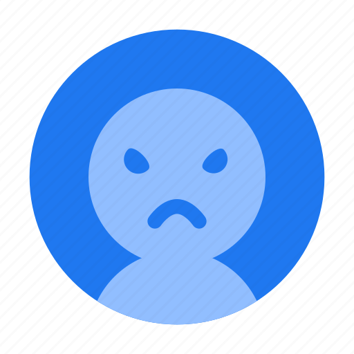 User, feel, angry, free, avatar icon - Download on Iconfinder