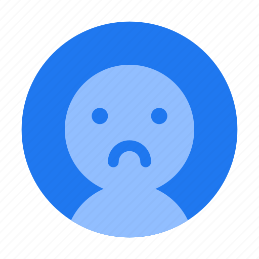 User, feel, sad, free, avatar icon - Download on Iconfinder