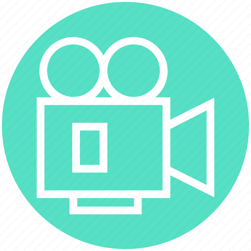 Camera, cinema, entertainment, film, movie, video, video camera icon - Download on Iconfinder