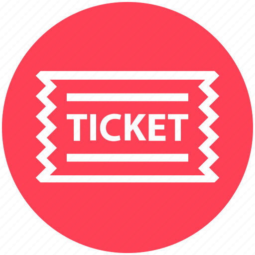 Cinema, cinema ticket, concert, movie, raffle, theater, ticket icon - Download on Iconfinder