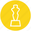 award, cinema, gold, hollywood, nomination, prize, trophy 