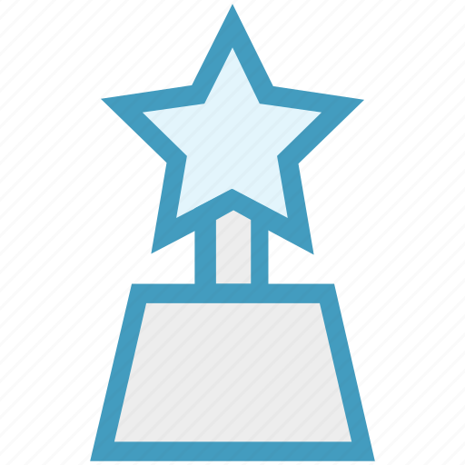 Award, cinema, hollywood, nomination, prize, star, trophy icon - Download on Iconfinder