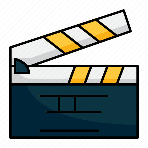 Action, clapperboard, film, movie icon - Download on Iconfinder