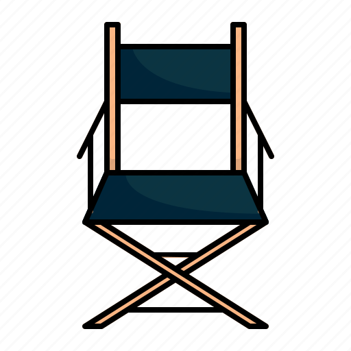 Chair, director, producer, seat icon - Download on Iconfinder