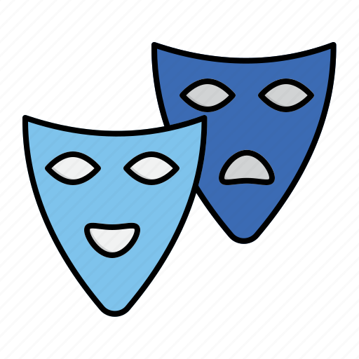 Face, mask, roles, theater icon - Download on Iconfinder
