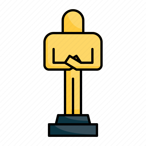 Award, hollywood, oscar, trophy icon - Download on Iconfinder