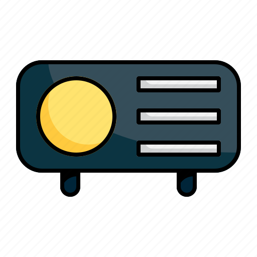 Device, presentation, projection, projector icon - Download on Iconfinder