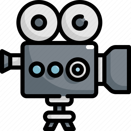 Camera, cinema, entertainment, movie, theater icon - Download on Iconfinder