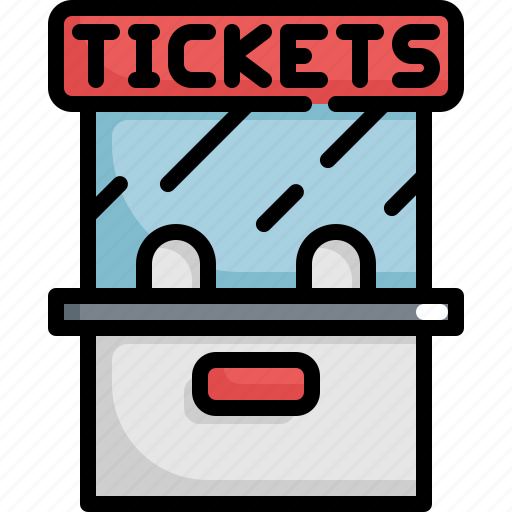 Box office, cinema, entertainment, movie, office, theater, ticket icon - Download on Iconfinder