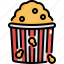 cinema, entertainment, food, movie, popcorn, snack, sweet 