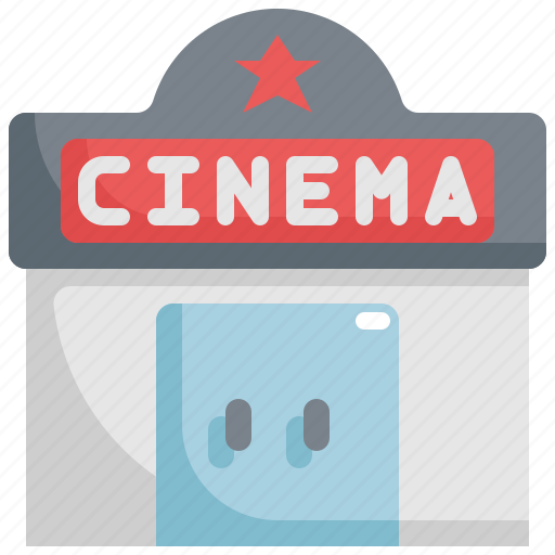 Building, cinema, entertainment, movie, theater icon - Download on Iconfinder