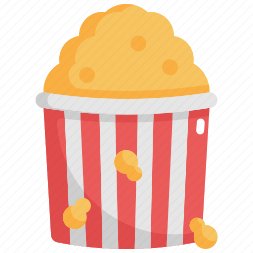 Cinema, entertainment, food, movie, popcorn, snack, sweet icon - Download on Iconfinder