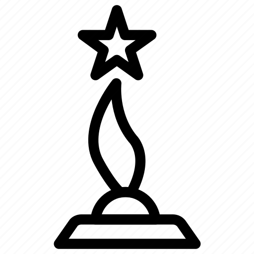 Actor award, cinema award, movie award, reward, star award icon icon - Download on Iconfinder