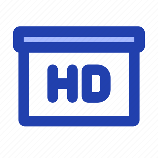 Hd, cinema, film, file icon - Download on Iconfinder