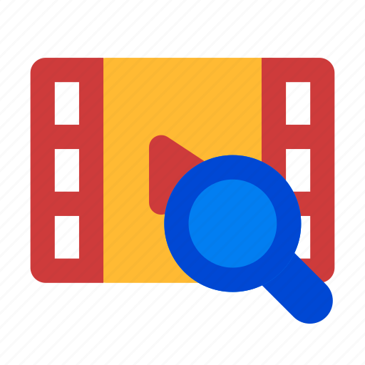 Search, cinema, film, video icon - Download on Iconfinder