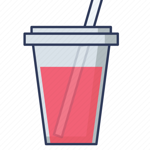 Juice, glass, drink, take, way icon - Download on Iconfinder