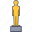 oscar, award, reward, best, champion 