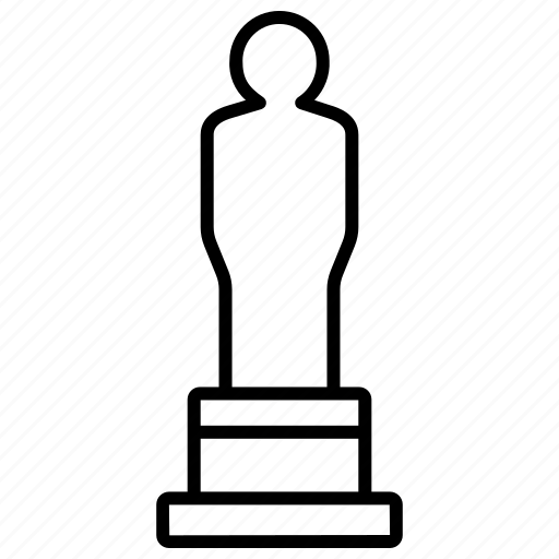 Oscar, award, trophy, cinema icon - Download on Iconfinder